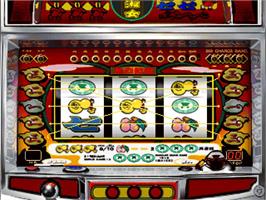 In game image of Pachi-slot Teiou 6 - Kung-fu Lady, Bangbang, Prelude 2 on the Sony Playstation.