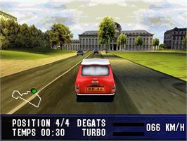 In game image of Paris-marseille Racing on the Sony Playstation.