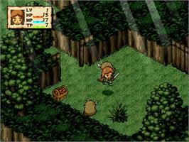 In game image of Poporogue on the Sony Playstation.