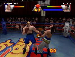 In game image of Ready 2 Rumble Boxing: Round 2 on the Sony Playstation.