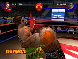 In game image of Ready 2 Rumble Boxing Round 2 on the Sony Playstation.
