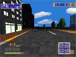 In game image of Rescue 24 Hours on the Sony Playstation.