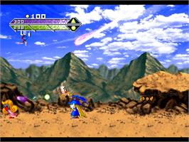 In game image of Silhouette Mirage on the Sony Playstation.
