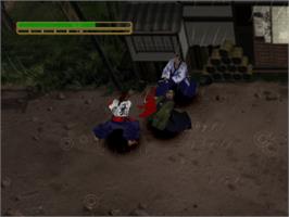In game image of Soul of the Samurai on the Sony Playstation.