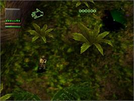 In game image of Spec Ops - Airborne Commando on the Sony Playstation.