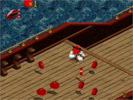 In game image of Spot Goes to Hollywood on the Sony Playstation.