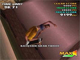 In game image of Street Skater 2 on the Sony Playstation.