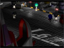 In game image of Super Hero Sakusen on the Sony Playstation.
