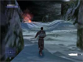 In game image of Syphon Filter 2 on the Sony Playstation.