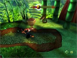 In game image of T'ai Fu - Wrath Of The Tiger on the Sony Playstation.