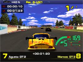 In game image of Test Drive: Le Mans on the Sony Playstation.