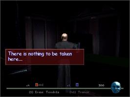 In game image of The Guardian of Darkness on the Sony Playstation.