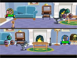 In game image of Tom And Jerry In House Trap on the Sony Playstation.