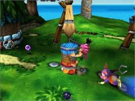 In game image of Tombi! 2 on the Sony Playstation.