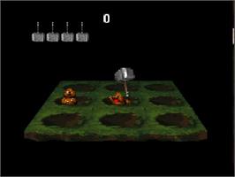 In game image of Trash It on the Sony Playstation.