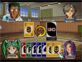 In game image of Uno (superlite 1500 Series) on the Sony Playstation.