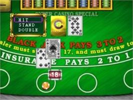 In game image of Vegas Casino on the Sony Playstation.