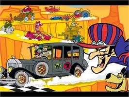 In game image of Wacky Races on the Sony Playstation.