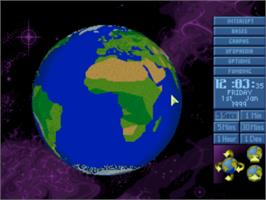 In game image of X-COM: UFO Defense on the Sony Playstation.