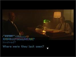 In game image of X-files Game, The on the Sony Playstation.