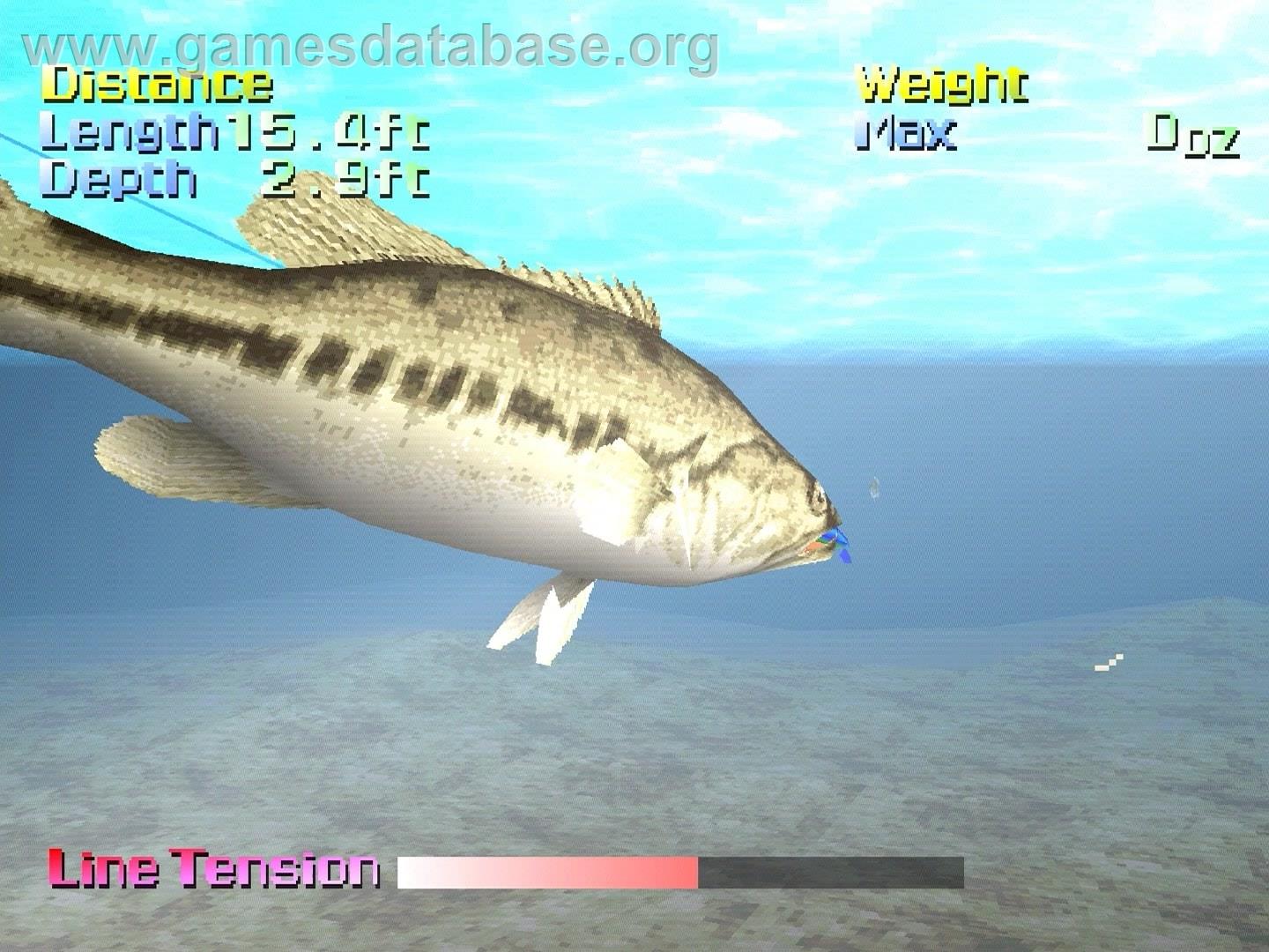 Action Bass - Sony Playstation - Artwork - In Game