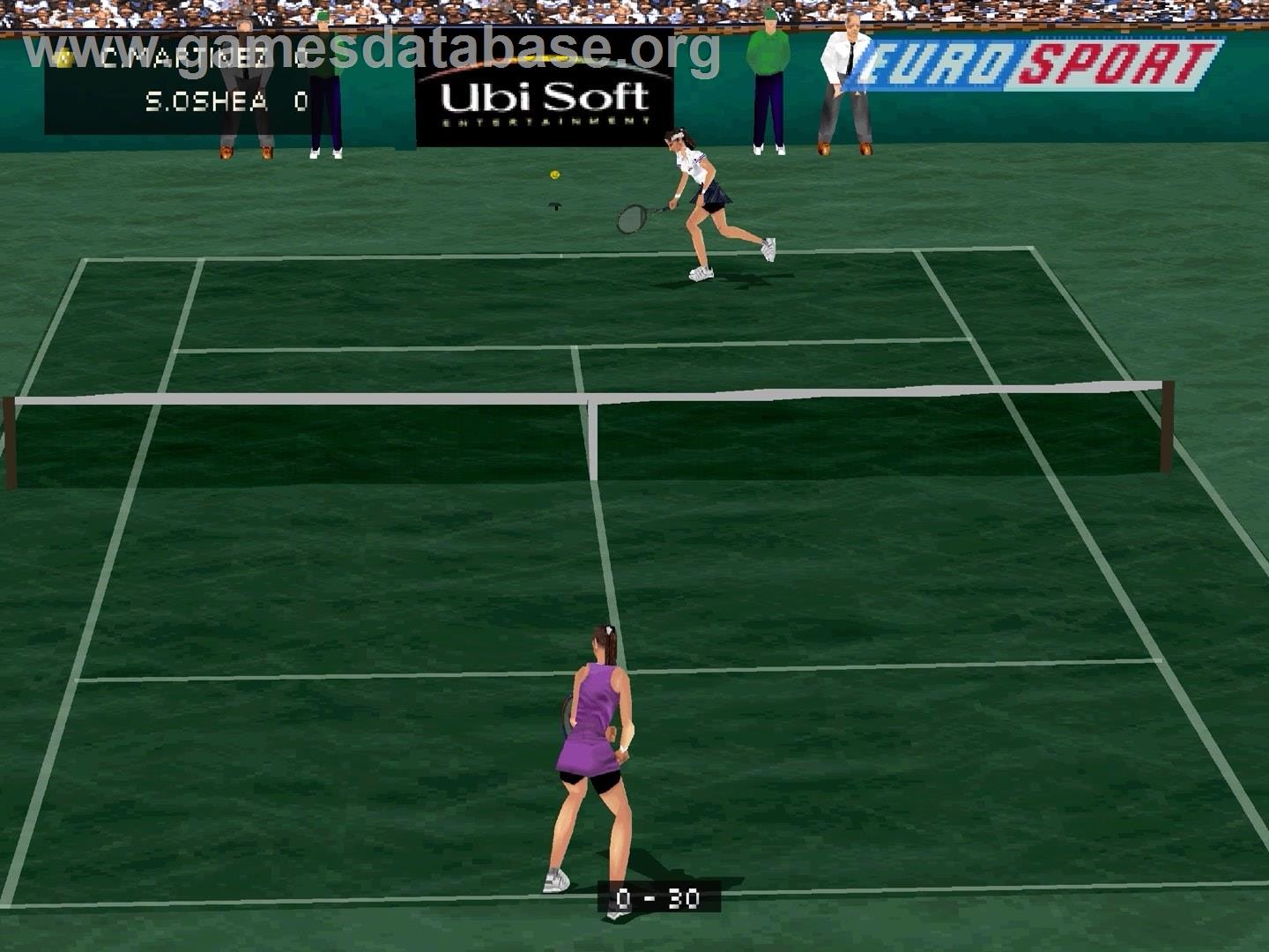 All Star Tennis 2000 - Sony Playstation - Artwork - In Game