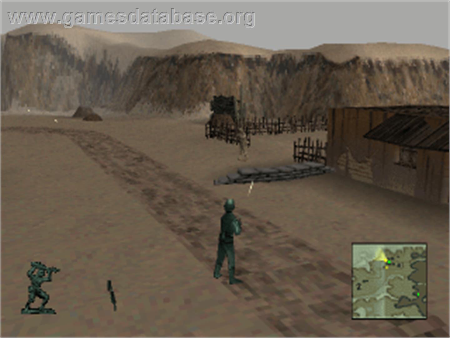 Army Men 3D - Sony Playstation - Artwork - In Game