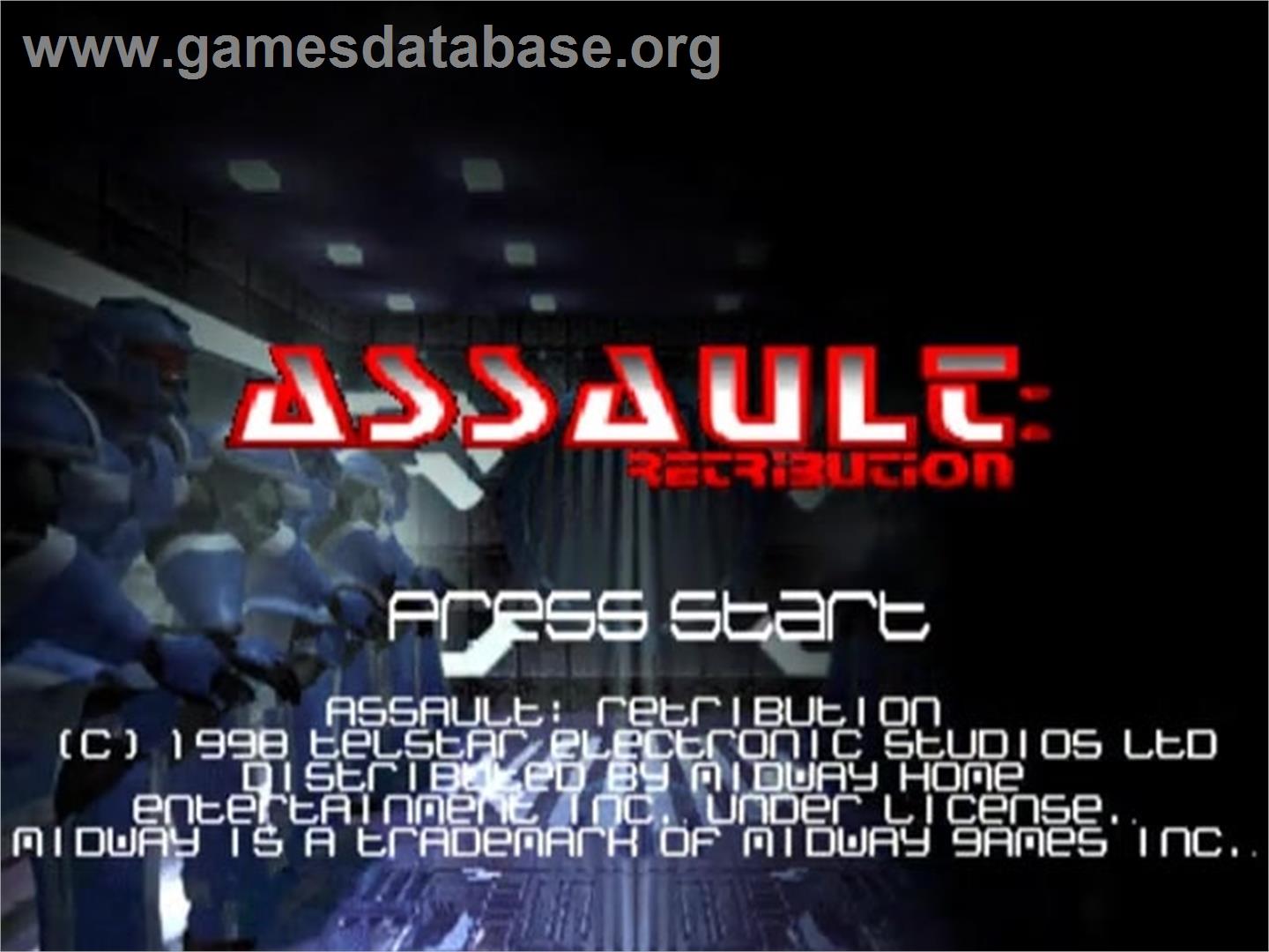 Assault - Sony Playstation - Artwork - In Game