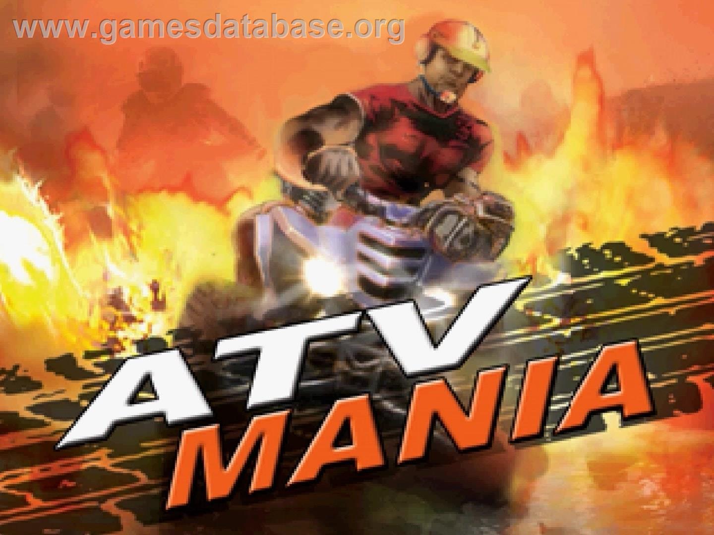 Atv Mania - Sony Playstation - Artwork - In Game
