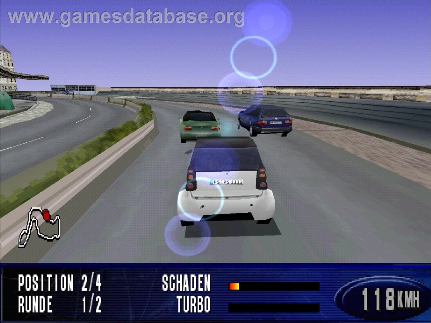 Autobahn Raser 2 - Sony Playstation - Artwork - In Game