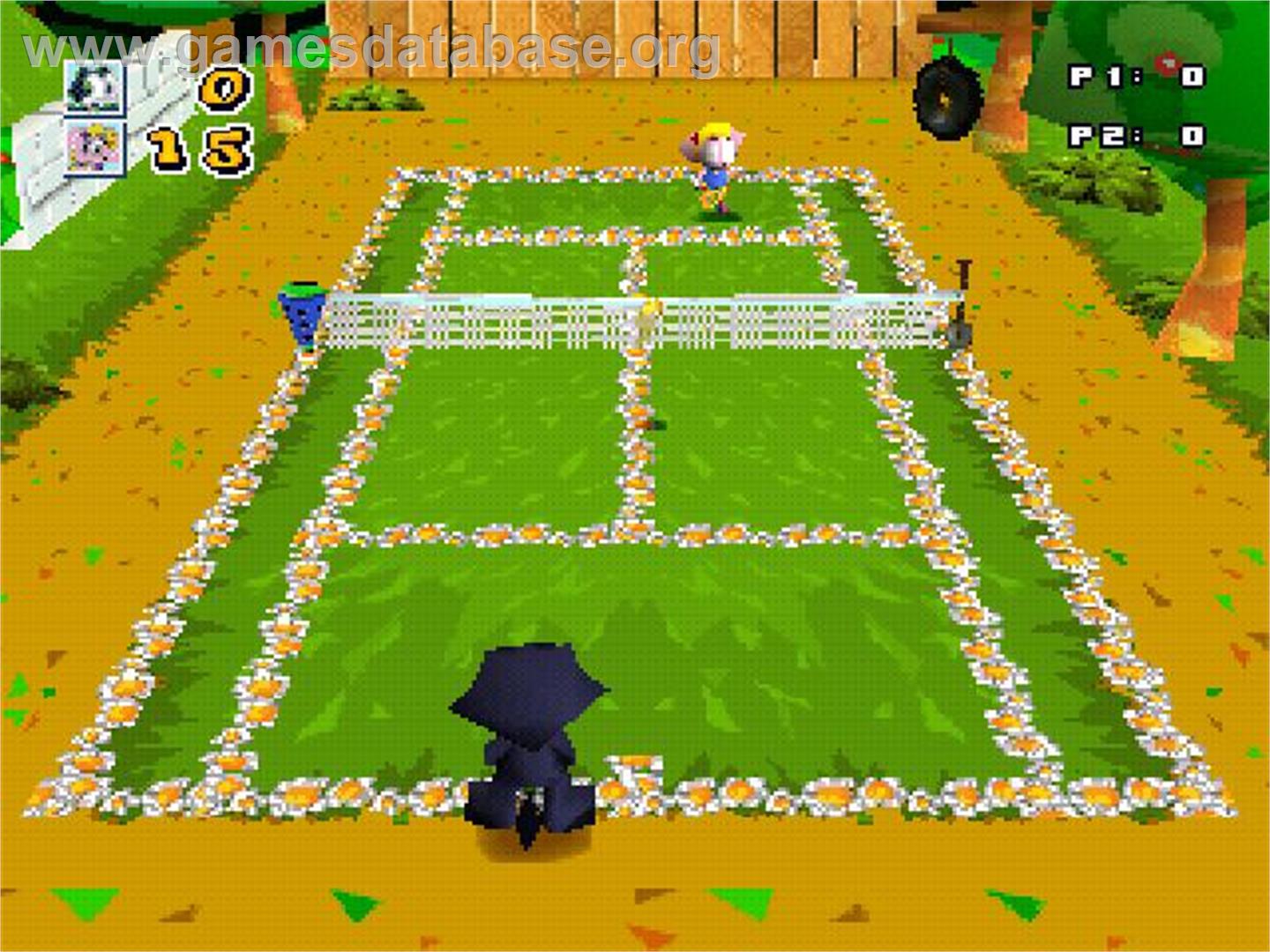 Baby Felix Tennis - Sony Playstation - Artwork - In Game