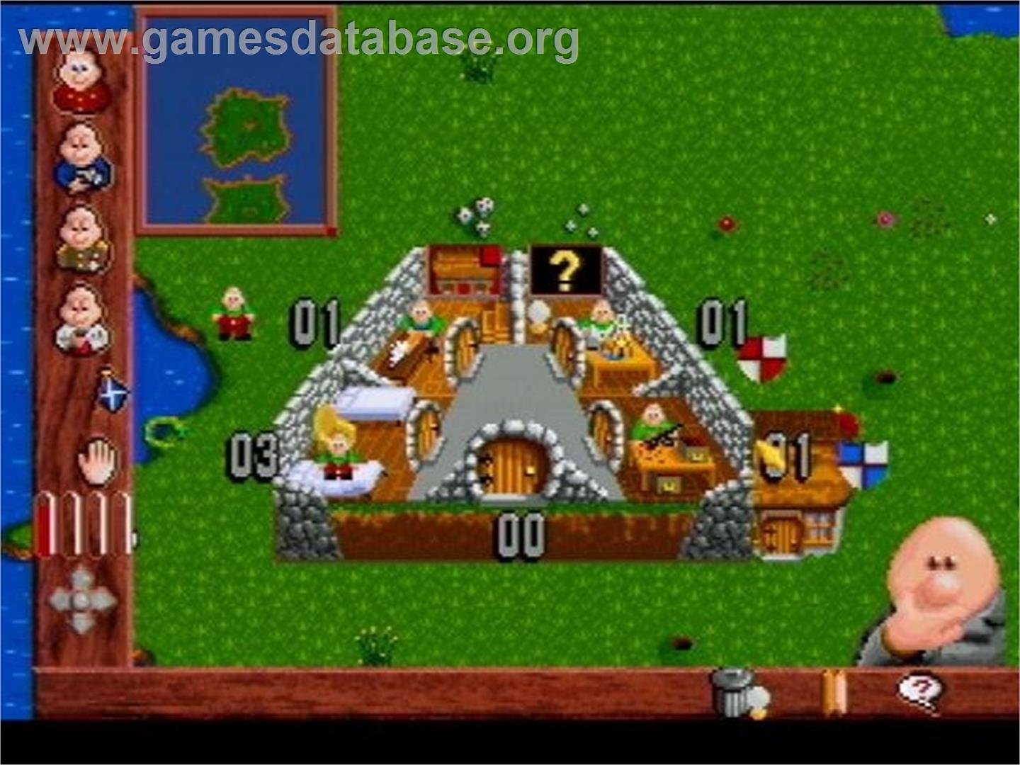 Baldies - Sony Playstation - Artwork - In Game