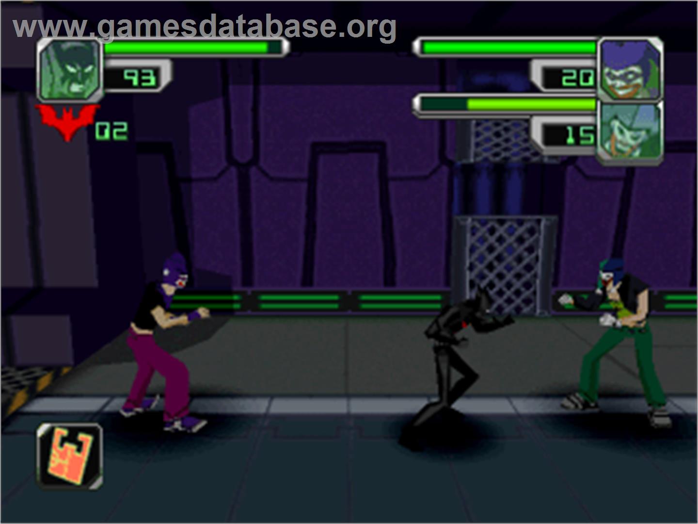 Batman Beyond: Return of the Joker - Sony Playstation - Artwork - In Game