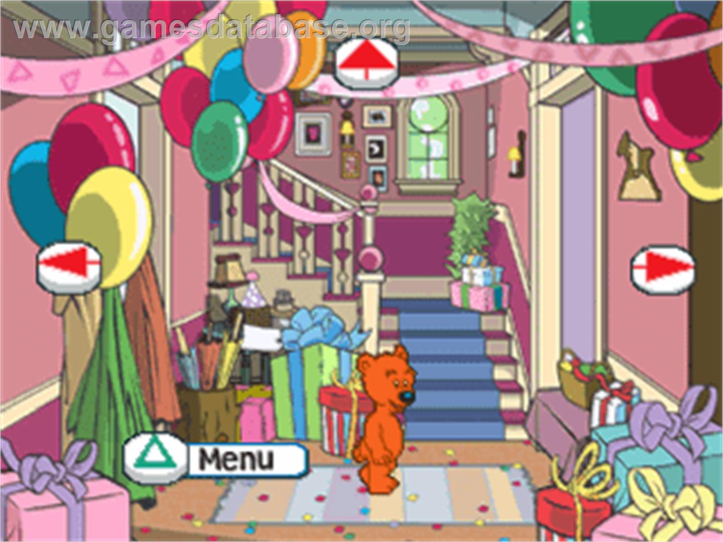 Bear in the Big Blue House - Sony Playstation - Artwork - In Game