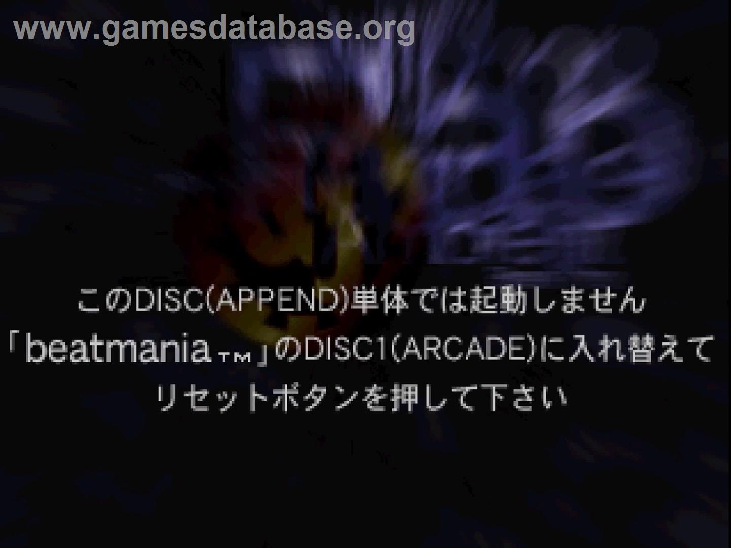 Beat Mania Append Gottamix - Sony Playstation - Artwork - In Game
