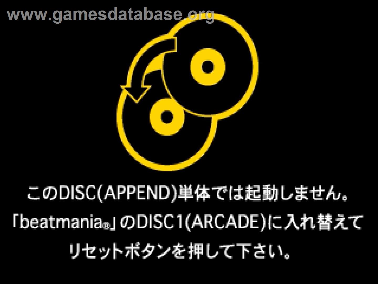 Beat Mania Append Gottamix 2 - Going Global - Sony Playstation - Artwork - In Game