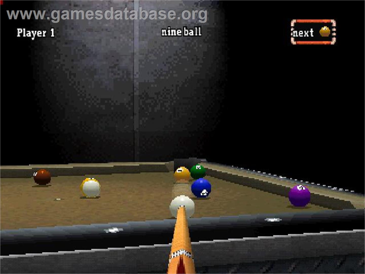 Billiard 2 (simple 1500 Series), The - Sony Playstation - Artwork - In Game