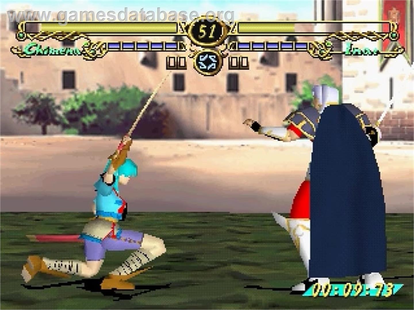 Blue Breaker Burst : Hohoemi o Anata to - Sony Playstation - Artwork - In Game