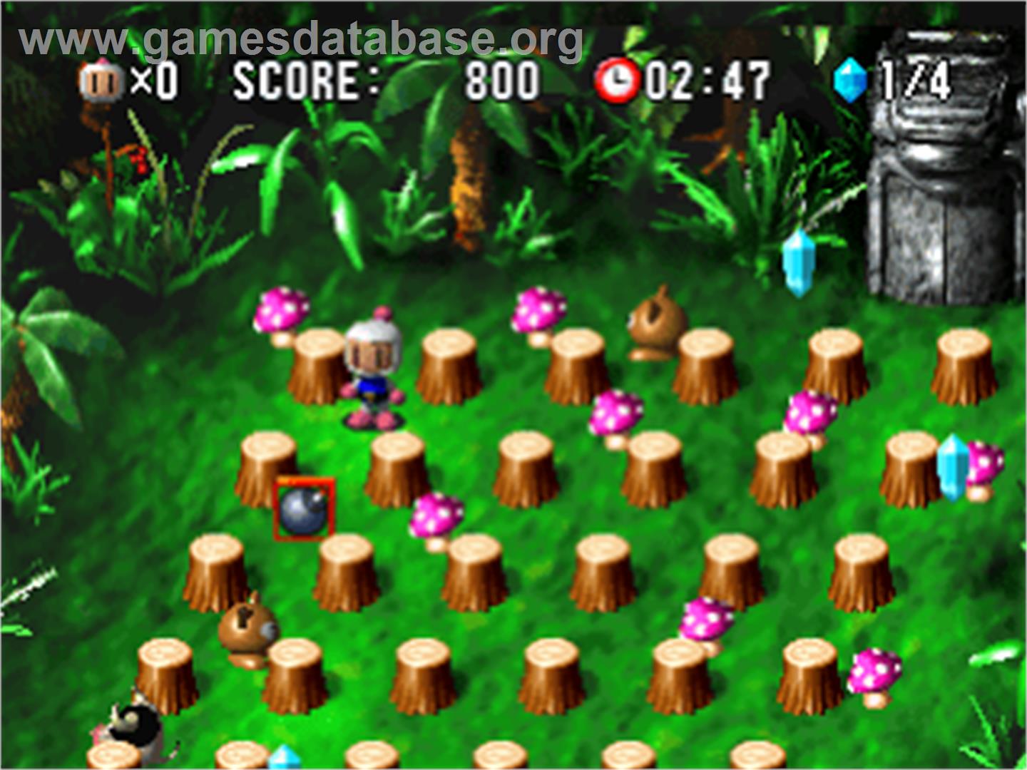 Bomberman World - Sony Playstation - Artwork - In Game