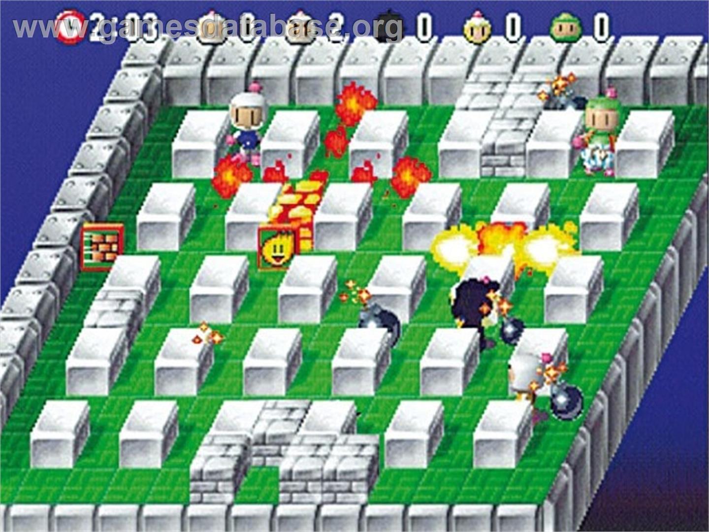 Bomberman World - Sony Playstation - Artwork - In Game