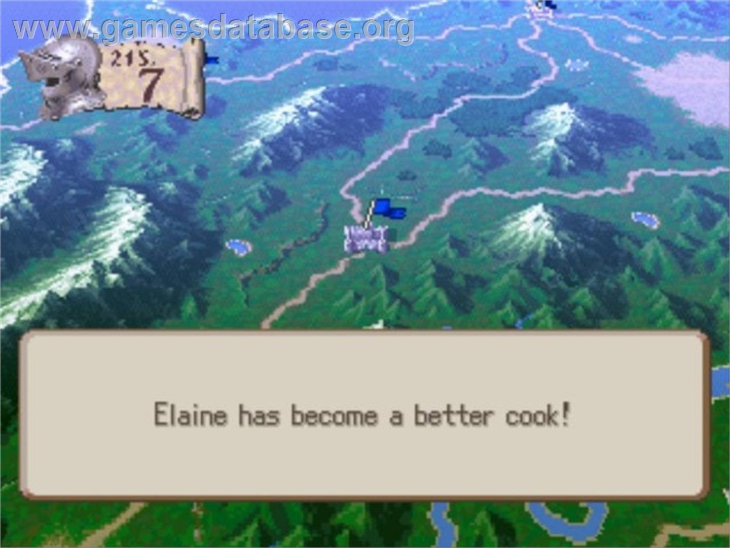Brigandine: The Legend of Forsena - Sony Playstation - Artwork - In Game