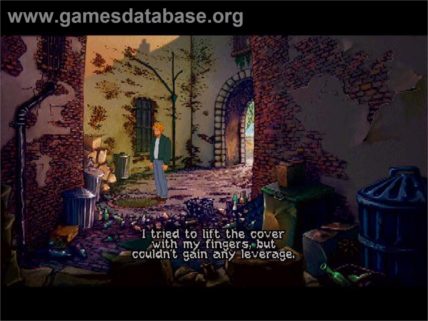 Broken Sword - The Shadow Of The Templars - Sony Playstation - Artwork - In Game