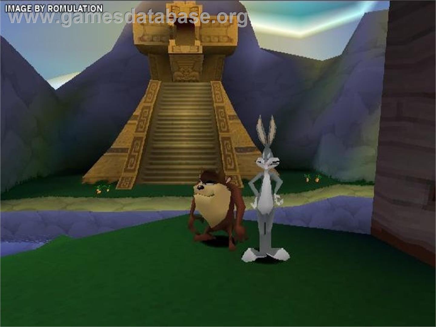 Bugs Bunny And Taz - Time Busters - Sony Playstation - Artwork - In Game