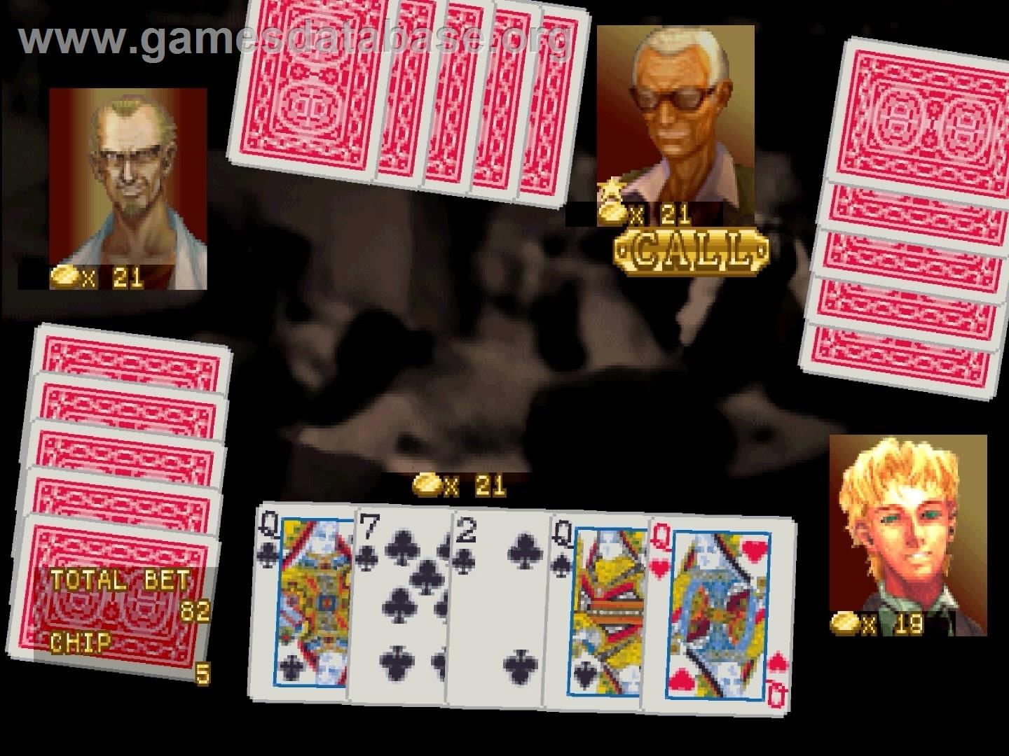 Card Games - Sony Playstation - Artwork - In Game