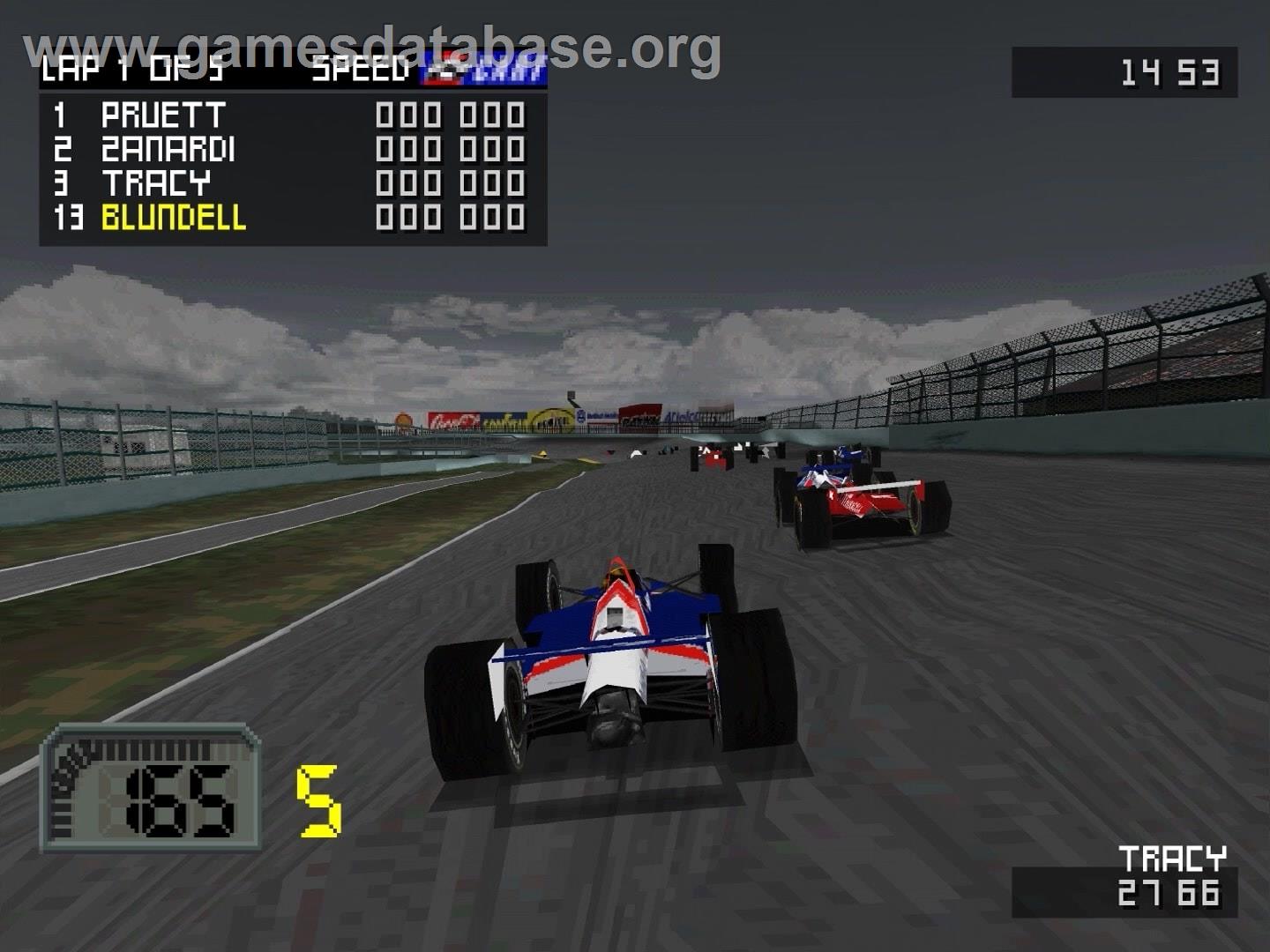 Cart World Series - Sony Playstation - Artwork - In Game