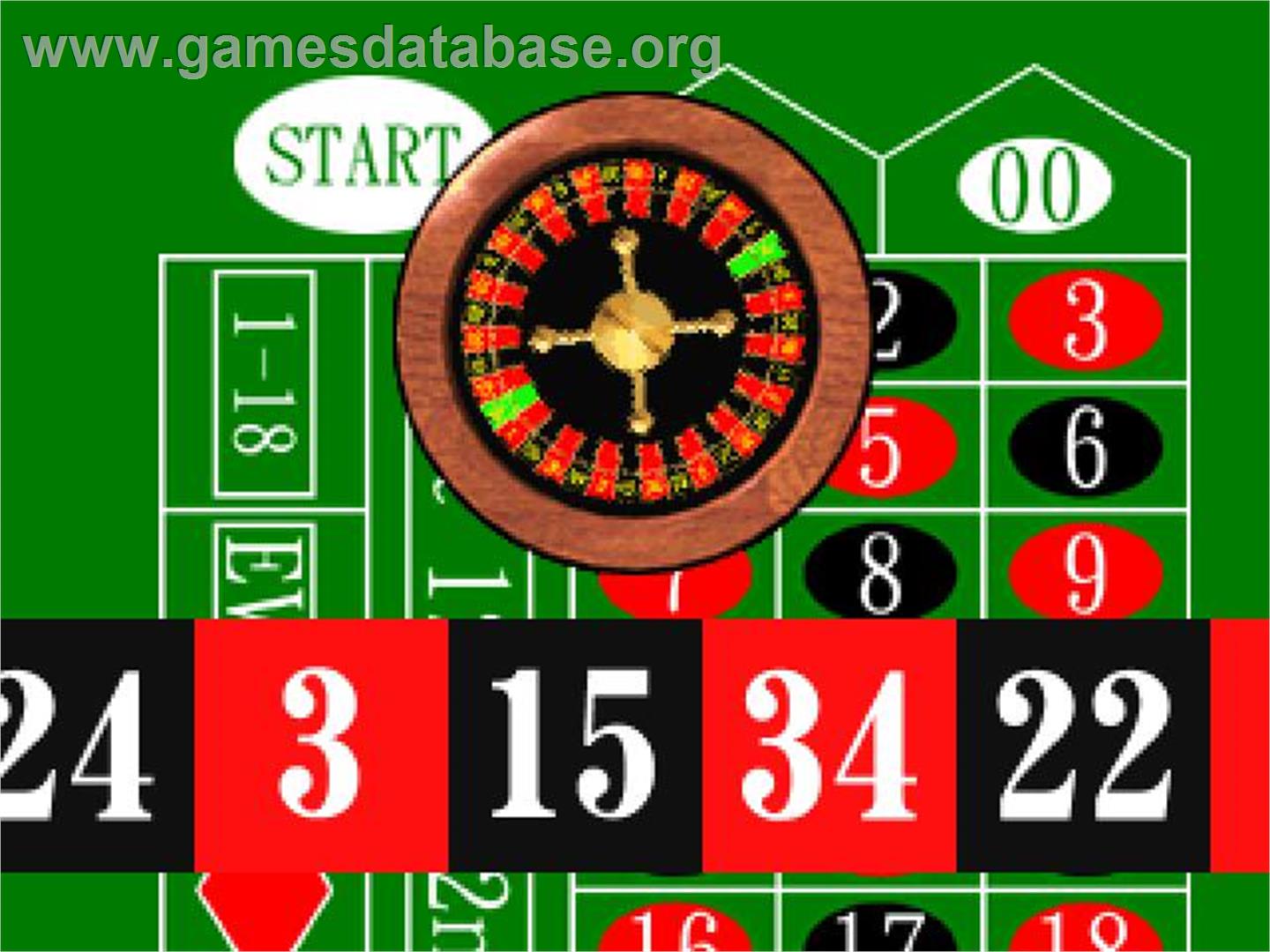 Casino (simple 1500 Series), The - Sony Playstation - Artwork - In Game