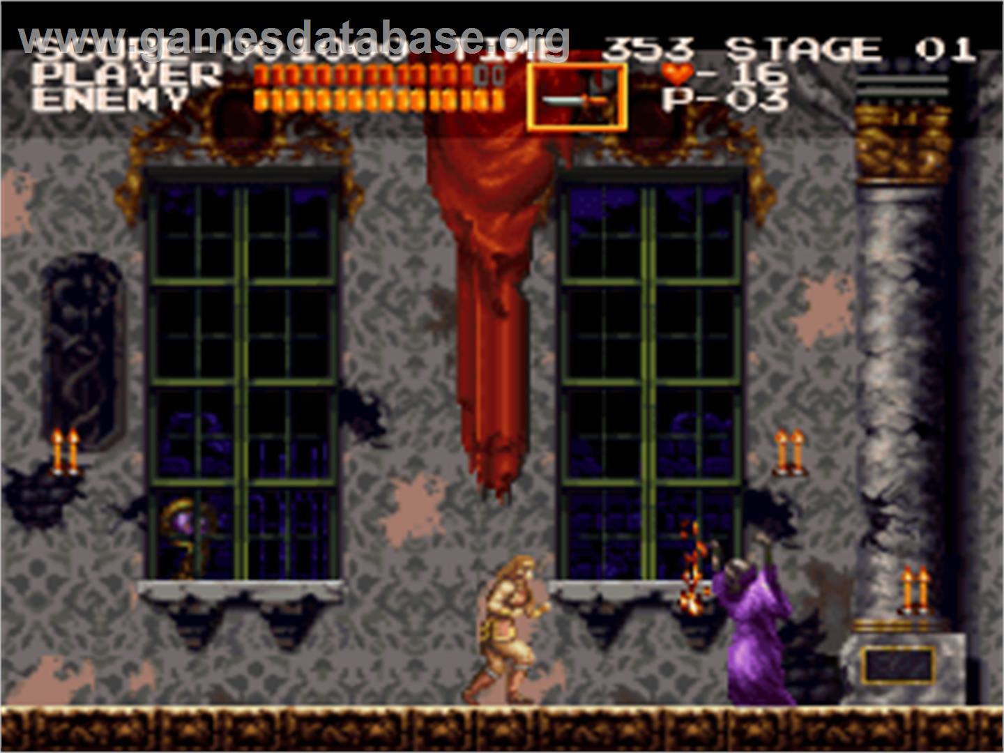 Castlevania Chronicles - Sony Playstation - Artwork - In Game