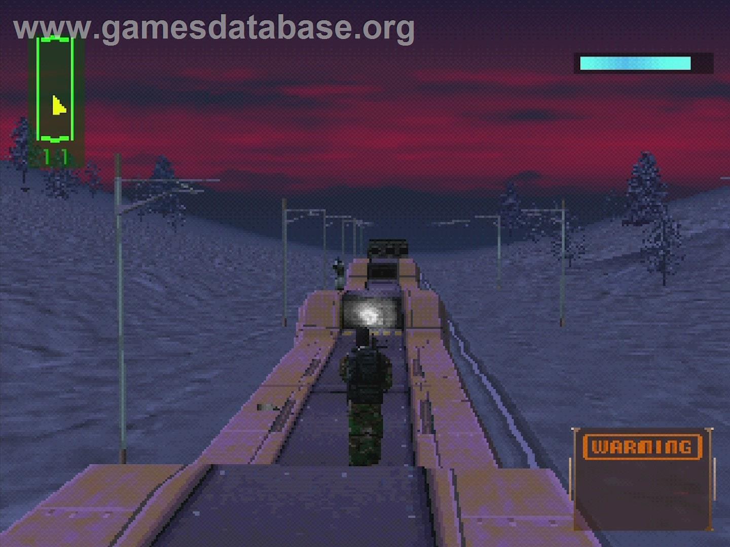 Chase the Express - Sony Playstation - Artwork - In Game