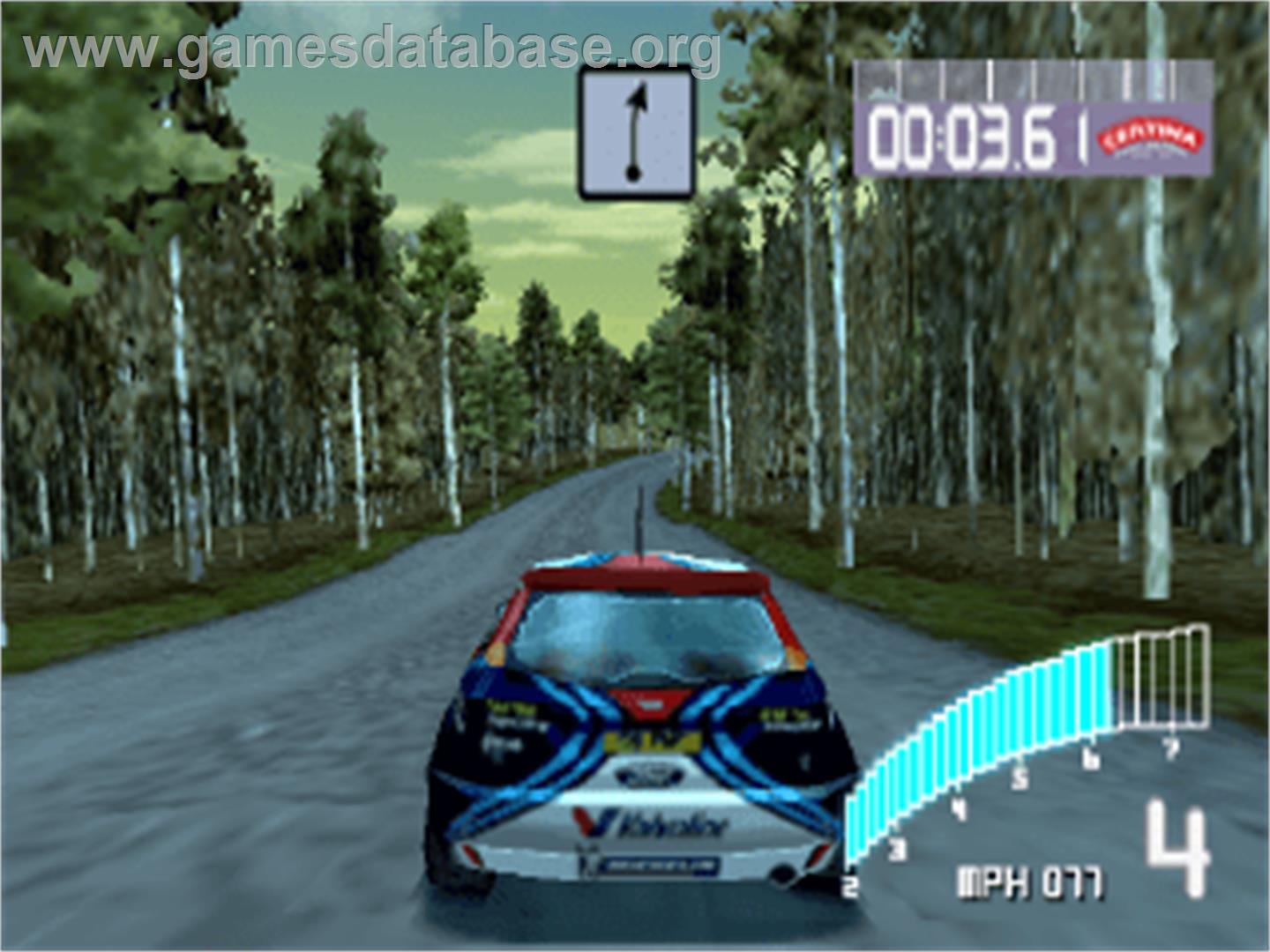 Colin McRae Rally 2.0 / No Fear Downhill Mountain Biking - Sony Playstation - Artwork - In Game