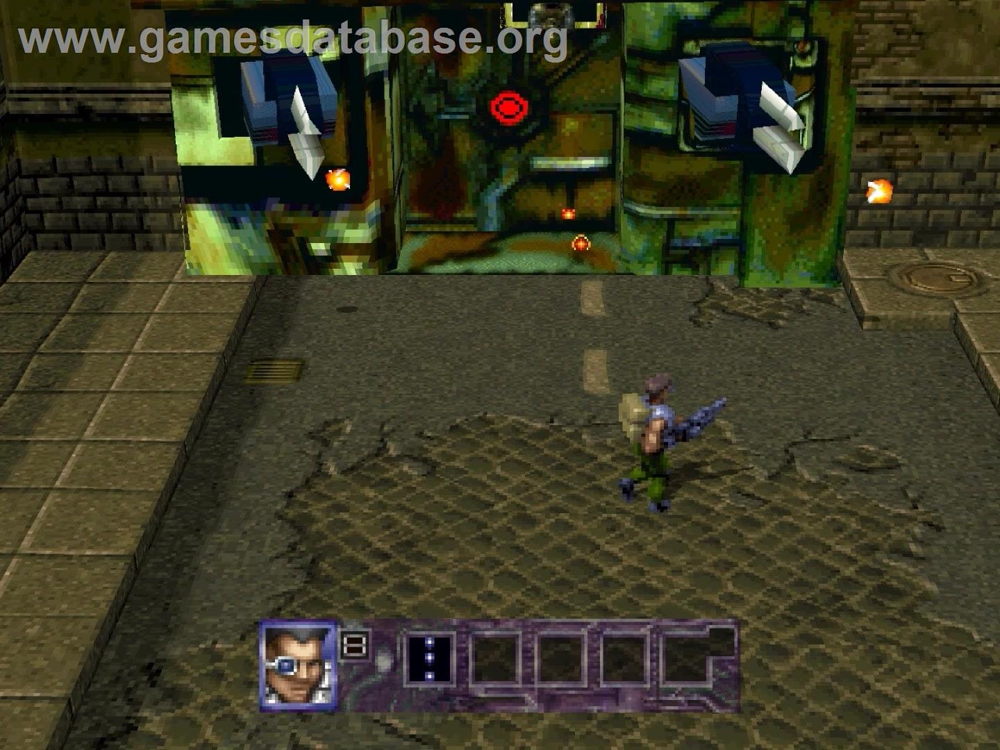 Contra - Legacy Of War - Sony Playstation - Artwork - In Game